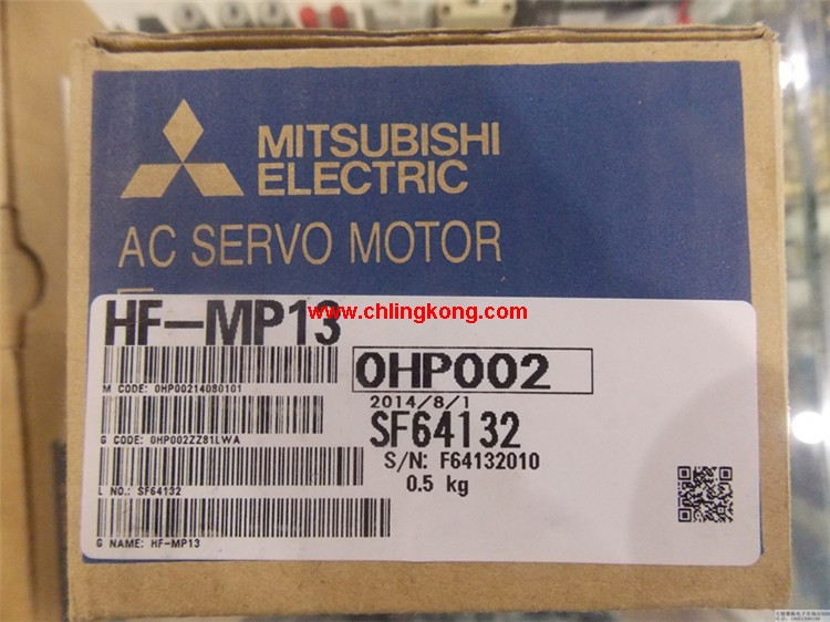 三菱低慣量小功率伺服馬達(dá)HF-MP13