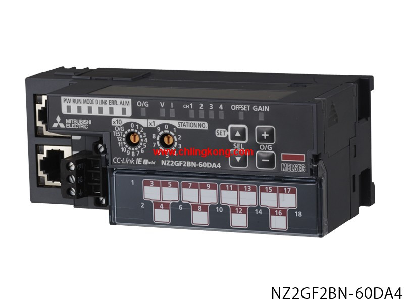 三菱 模數(shù)型遠程模擬輸出模塊 NZ2GF2BN-60DA4